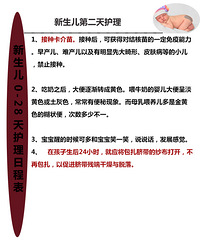 "新生儿0-28天护理要点、注意事项、及发育指标!妈妈应知"