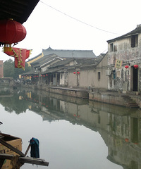 "绍兴四大古镇之一安昌古镇"