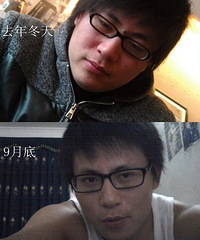 "【豁出去了】抛弃了33斤脂肪前后的对比照~"