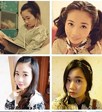 妹子曝多张照不想再单身了