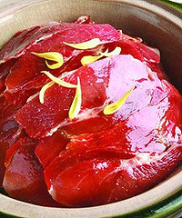"萧山小吃——火腿蒸野鸭"