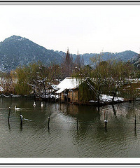 湘湖雪景2010