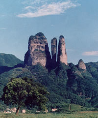浙江衢州江郎山游记