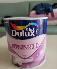 低价转让多乐士墙面漆一桶(1升、白色)