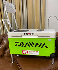 日本达瓦45L多功能钓箱,钓鱼用它特方便!便宜出!