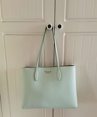 kate spade 牛皮托特包全新