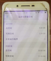 VIVO X6L粉色手机一部+西西弗书卡(卡里有100)