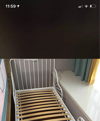 闲置的宜家儿童床便宜出