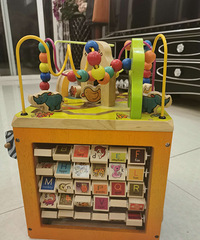 b.toys����ٱ���Ӥ�׶�ͯľ��������1-2-3�걦�����