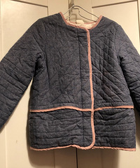 女童棉衣130码一件