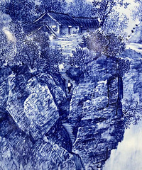 名师名作,全手工绘画陶瓷瓷板画