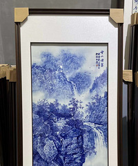 名师名作,全手工绘画陶瓷瓷板画