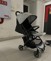 好孩子(gb)婴儿车可坐可躺轻便折叠婴儿推车反向睡篮避震伞车