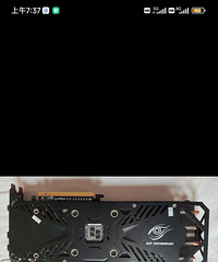 技嘉970显卡,带背板,带信仰灯。 全好,换了其他的出掉。
