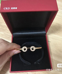 crd克徕帝全新 K金钻石手镯