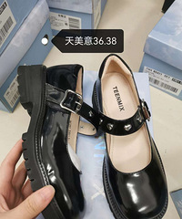 天美意玛丽珍女单鞋36.38码