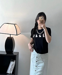 CDF女鞋2025春季新款韩系芭蕾玛丽珍鞋真皮浅口水钻学院风