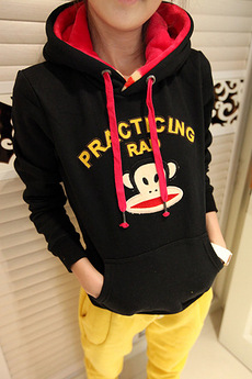 LAPAGAYO(拉柏家雅)秋装卫衣翻领长袖T恤女