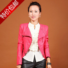 杭依阁 2012秋冬新款外套<em>女士</em>短款修身新品机