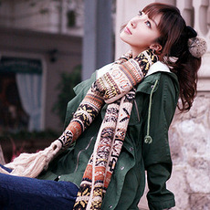 围脖 围脖怎么围好看 围脖怎么围