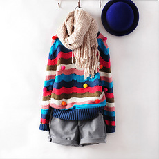 2012新款哥弟正品<em>羊绒</em>衫 <em>短款</em>针织衫<em>女开衫</em> 长