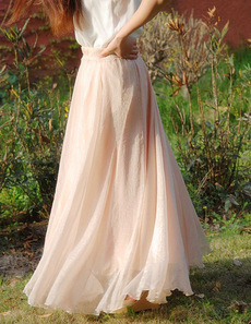 包臀裙 夏 包臀 半身裙 裹裙 欧美风格 雪纺长裙