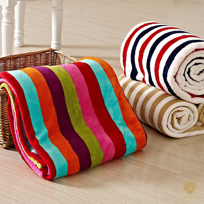 非凡雨床上用品纯棉毛巾被珊瑚绒毯夏被空调毯毯子毛毯特价包邮 - 家居生活 - 杭州19楼