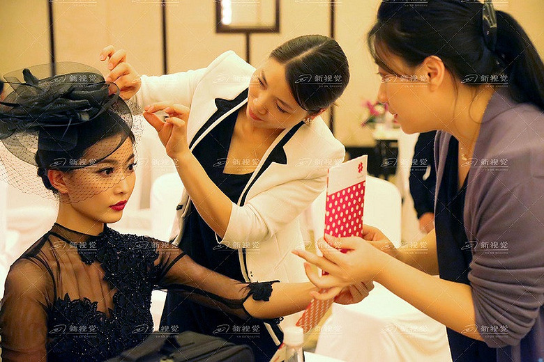 杭州新视觉化妆培训 专业化妆师的成长摇篮