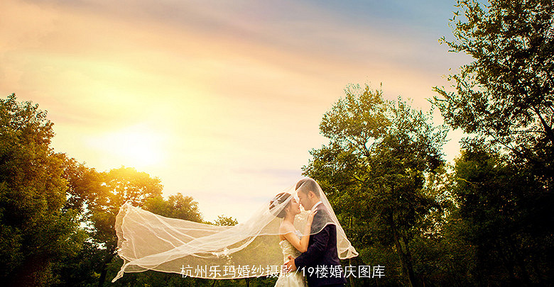 幸福交响曲_小清新_草坪_杭州乐玛婚纱摄影的