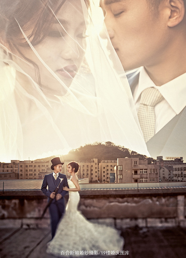 婚纱照挂在哪里既甜蜜又美观?!