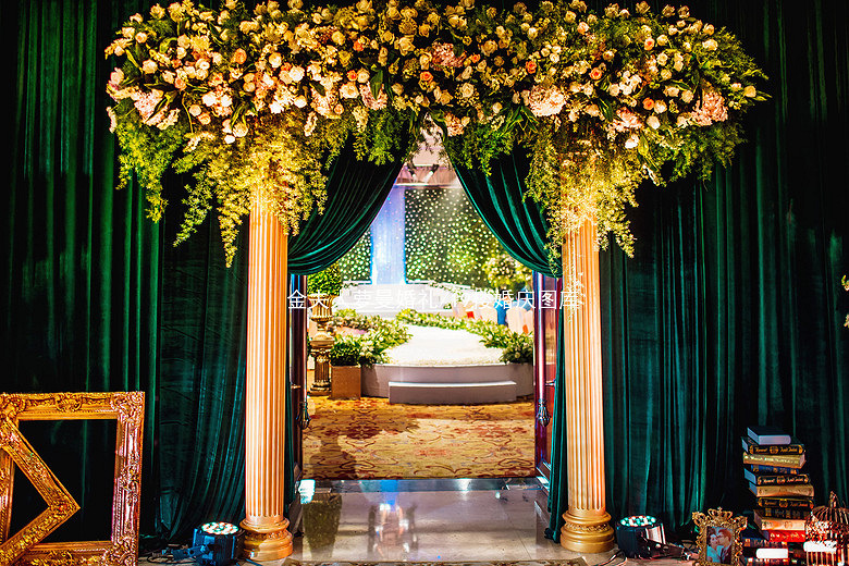 【婚礼现场布置方案】婚礼现场布置效果图!-谈