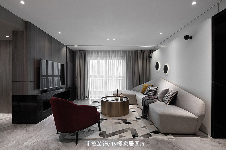 菲拉设计「灰与白」灰色空间