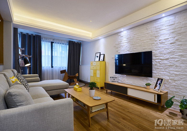 30平小公寓装修效果图_现代简约装修效果图_