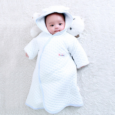 贝适邦 包被 新生婴儿抱被睡袋两用 纯棉宝宝睡