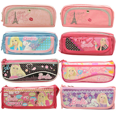 专柜正品芭比笔袋 小学生文具盒 学习用品 儿童