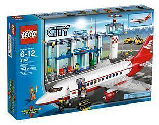 正品 乐高lego玩具积木 3182 乐高Airport飞机场
