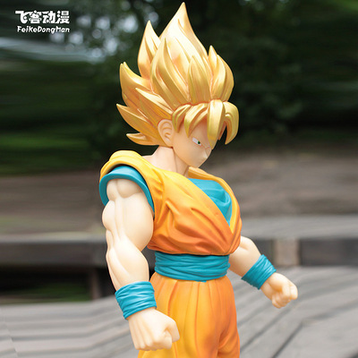 七龙珠Z 超级赛亚人 金色<em>头发孙悟空</em> 可动公仔