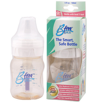 英国BFree贝丽160ml宽嘴PES奶瓶 不含双酚A