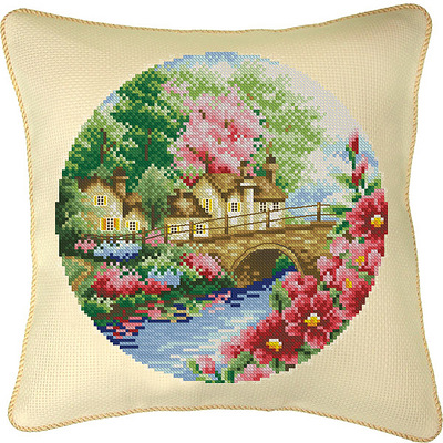 十格格 正品法国十字绣套件 抱枕 BBZ0421--圆