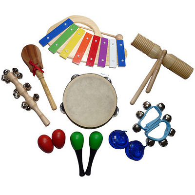 奥尔夫 音乐 音乐教具 打击乐器 9件 套装 送快