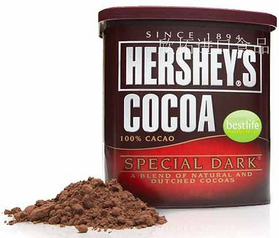 好时无糖可可粉美国进口HERSHEY'S226g 碱