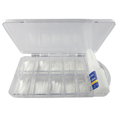 包邮美甲工具套装用品指甲油假指甲美甲贴片透明指甲片美甲成品 - 美妆 - 杭州19楼