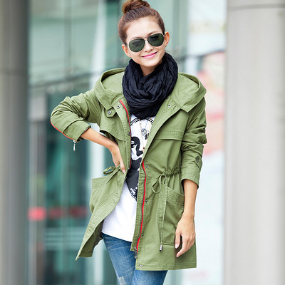 新品2012新款秋装女式风衣女外套春秋冬韩版