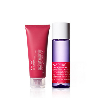 牛尔 森玫瑰洁面保湿套装护肤品收缩毛孔美白