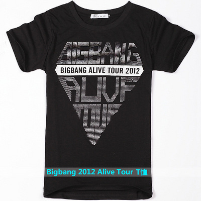 bigbang 2012 alive tour 演唱会 权志龙同款烫钻