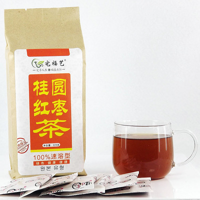 宅福艺 袋泡茶 桂圆红枣茶 225g\/袋装 红枣茶 正