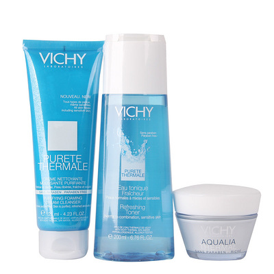 正品包邮 薇姿温泉矿物护理3件套装(滋润型)补水保湿 - 美妆 - 杭州19楼