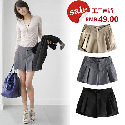 2012<em>短裤</em>女式裙裤女装夏秋装<em>休闲短裤女</em> 夏西