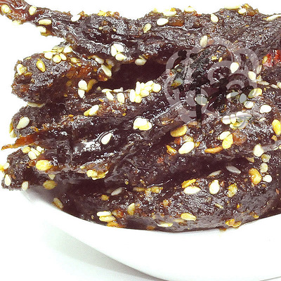 四川成都特产火焰麻辣牦牛肉干条特价2份包邮