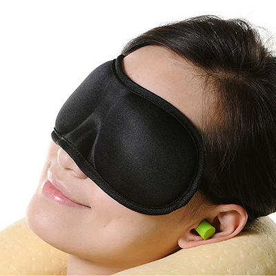 睡眠遮光睡觉眼罩卡通可爱睡觉眼罩隔音耳塞包